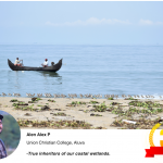 Alen Alex P won 3rd prize in Wetland photography contest