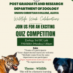 QUIZ COMPETITION- Wildlife Week Celebrations 2024