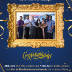 Congratulations to Alen and Athul