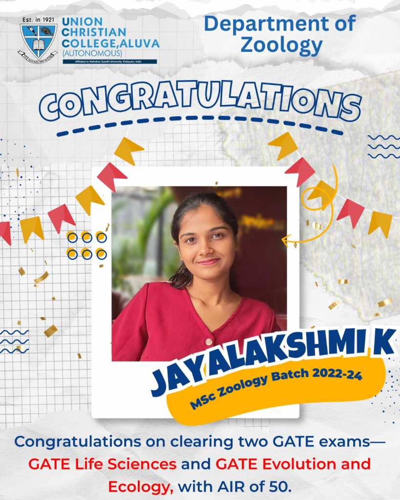 Congratulations to Jayalakshmi K.