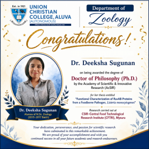 Congratulations to Deeksha